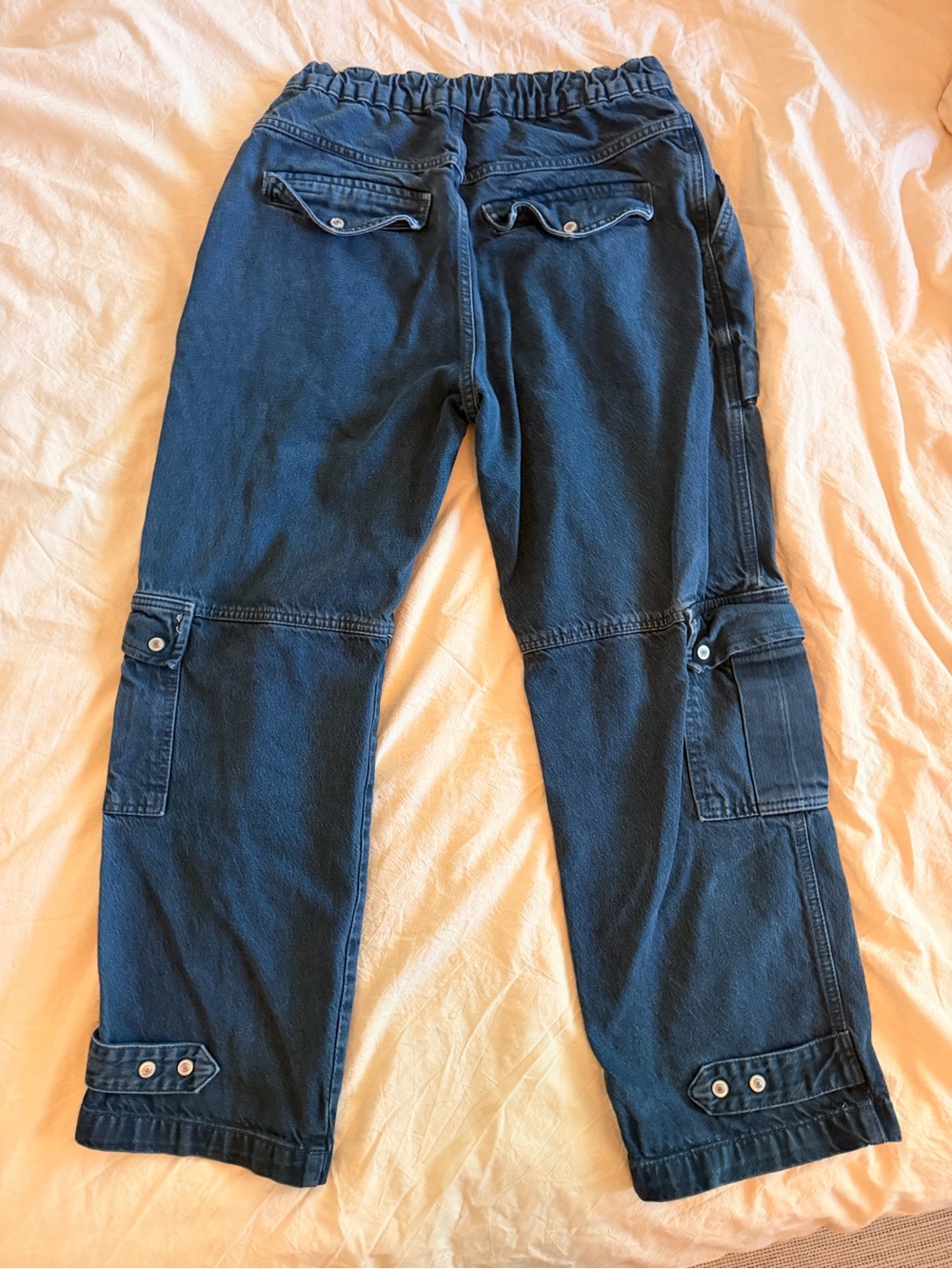 Free people we the free Marx slouchy cargo jeans size 27 - Picture 2 of 5